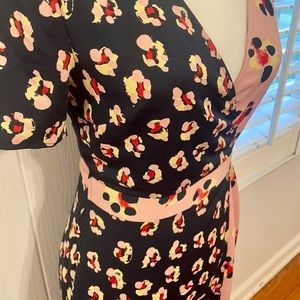 BCBGeneration Double Pattern Wrap Dress